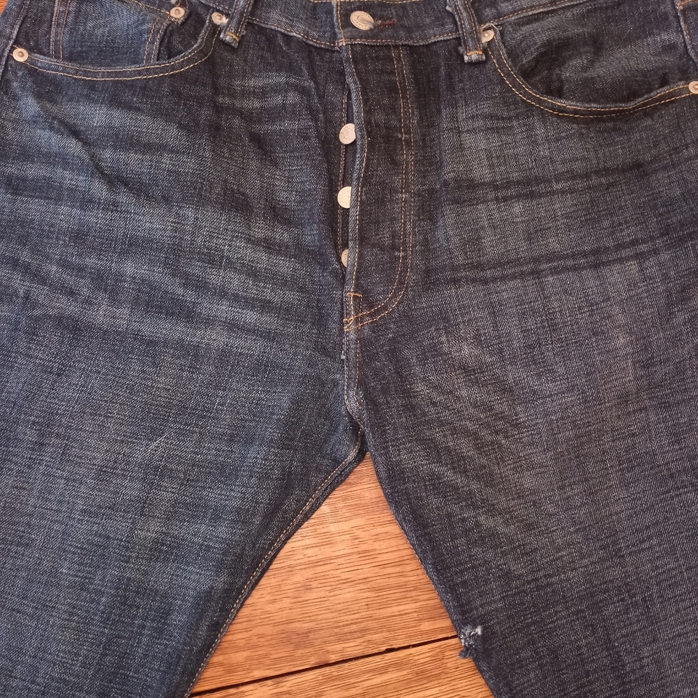 Levi's Men's 501 Original Fit Straight Leg Button